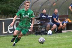 Bezirksliga - Saison 2023/2024 - SV Manching  - SpVgg Kammerberg - Reiner Meisinger (Nr.8 - SV Manching) - Foto: Meyer Jürgen
