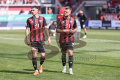 3. Liga; FC Ingolstadt 04 - Arminia Bielefeld; Niederlage, hängende Köpfe 0:3 Felix Keidel (43, FCI) Yannick Deichmann (20, FCI)