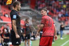 3. Liga; FC Ingolstadt 04 - SSV Jahn Regensburg; Schiedsrichter Max Besuschkow (17, FCI)