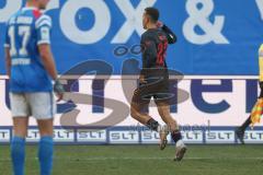 3. Liga - Saison 2025/26 - Hansa Rostock - FC Ingolstadt 04  -  Der 0:3 Führungstreffer durch - Marcel Costly (Nr.22 - FCI) - jubel - XXXXX - Foto: Meyer Jürgen