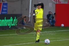 DFB - Pokal - Frauen - Saison 2022/2023 - FC Ingolstadt 04 -  FC Bayern München - Torwart Daum Anna-Lena (Nr.22 - FC Ingolstadt 04 ) schwitz - Foto: Meyer Jürgen