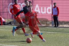 A - Junioren Bundesliga Süd/Südwest -  Saison 2021/2022 - FC Ingolstadt 04 - FC Bayern München - Johannes Birkl (#25 FCI) - Foto: Meyer Jürgen