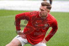 3. Liga; Arminia Bielefeld - FC Ingolstadt 04; vor dem Spiel Jannik Mause (7, FCI)