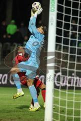 3. Liga; 1. FC Schweinfurt 05 - FC Ingolstadt 04; Yann Sturm (7, FCI) Torchance verpasst Torwart Weisbäcker Maximilian (40 S05)
