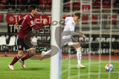 2.BL; 1. FC Nürnberg - FC Ingolstadt 04; Dennis Eckert Ayensa (7, FCI) Borkowski Dennis (18 , 1.FCN)