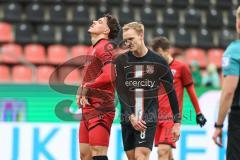 3. Liga; FC Ingolstadt 04 - TSV Havelse; Torchance verpasst Dennis Kaygin (10, FCI) ärgert sich, Berger Johann (8 TSV)