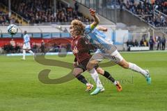 3. Liga; TSV 1860 München - FC Ingolstadt 04; Verlaat Jesper (4 TSV) Zweikampf Kampf um den Ball Sebastian Grönning (11, FCI)