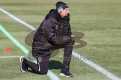 2. Frauen-Bundesliga - Saison 2021/2022 - FC Ingolstadt 04 - Eintracht Frankfurt II - Thorsten Splieth Co-Trainer (FCI) - Foto: Meyer Jürgen