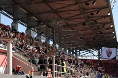 2.BL; FC Ingolstadt 04 - SV Sandhausen; Pandemie, Fans wieder im Stadion