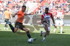 3. Liga; FC Ingolstadt 04 - FC Viktoria Köln; Marcel Costly (22, FCI) Lopes Cabral Sidny (5 Köln)