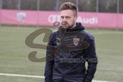 B-Junioren - Bayernliga -  Fc Ingolstadt 04 - TSG 1860 Rosenheim - Kevin Ulrich Trainer FCI -  Foto: Meyer Jürgen