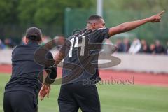 Kreisliga - FC Fatih Ingolstadt - FC Gerolfing - Der 2:2 Ausgleichstreffer durch David Meier schwarz #14 Fatih Ing - - jubel - Foto: Jürgen Meyer