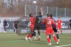 Bayernliga Nord - Saison 2023/24 - FC Ingolstadt 04 II - SpVgg Hankofen-Hailing - Udebuluzor Michael rot FCI - Beck Tobias schwarz Hankofen - Foto: Meyer Jürgen