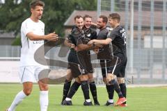 Kreisliga - Saison 2022/2023 - TSV Gaimersheim - SV Hundszell -  0:1 Führungstreffer durch Marcel Posselt Hundszell - Jubel  - Foto: Meyer Jürgen