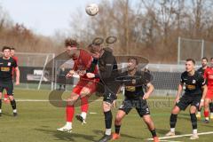 Bayernliga Nord - Saison 2023/24 - FC Ingolstadt 04 II - SpVgg Hankofen-Hailing - Birkl Johannes rot FCI - Sommersberger Florian schwarz Hankofen - Foto: Meyer Jürgen