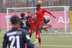 A - Junioren Bundesliga Süd/Südwest -  Saison 2021/2022 - FC Ingolstadt 04 - Eintracht Frankfurt - Madougou Ibrahim (#9 FCI) - Foto: Meyer Jürgen