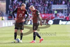 3. Liga; SSV Jahn Regensburg - FC Ingolstadt 04; Benjamin Kanuric (8, FCI) Max Dittgen (10, FCI)