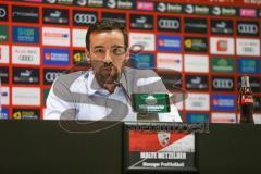 2. Fußball-Liga - Pressekonferenz - Vorstellung Cheftrainer Roberto Pätzold und Manager Profifußball Malte Metzelder - Saison 2021/2022 - FC Ingolstadt 04 - Manager Profifußball FCI Malte Metzelder - Foto: Meyer Jürgen