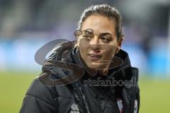 3. Liga; Erzgebirge Aue - FC Ingolstadt 04; Cheftrainerin Sabrina Wittmann (FCI)