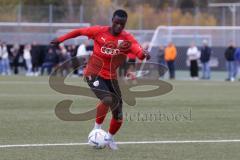 2023_10_28 - Bayernliga Nord - Saison 2023/24 - FC Ingolstadt 04 II - ASV Cham - Mussa Fonanah (Nr.7 - FCI U21) - XXXXX - Foto: Meyer Jürgen