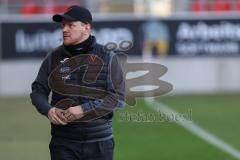 3. Liga; FC Ingolstadt 04 - FC Viktoria Köln; Cheftrainer Wilheim Marian (VK) vor dem Spiel