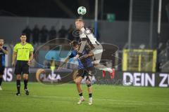 3. Liga - Saison 2026/27 - Waldhof Mannheim - FC Ingolstadt 04 - Lars Lokotsch (Nr.13 - FCI) - Vincent Thill (Nr.12 - Waldhof Mannheim) - Foto: Meyer Jürgen
