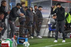 3. Liga - Saison 2026/27 - Waldhof Mannheim - FC Ingolstadt 04 - Das Siel ist aus - jubel bei Cheftrainer Achim Beierlorzer (FCI) - XXXXX - Foto: Meyer Jürgen