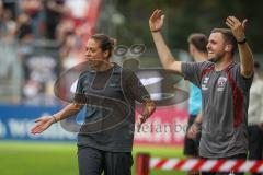 3. Liga - Saison 2026/27 - Victoria Köln - FC Ingolstadt 04  - Cheftrainerin Sabrina Wittmann (FCI) - Co-Trainer Fabian Reichler (FCI) - Foto: Meyer Jürgen