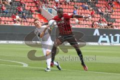 3. Fußball-Liga - Saison 2022/2023 - FC Ingolstadt 04 - SpVgg Bayreuth -  Moussa Doumbouya (Nr.27 - FCI) - - Foto: Meyer Jürgen