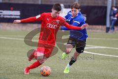 A - Junioren Bundesliga Süd/Südwest -  Saison 2021/2022 - FC Ingolstadt 04 - 1. FC Saarbrücken - Keidel Felix (#8 FCI) - Foto: Meyer Jürgen