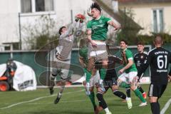 Kreisliga - Saison 2023/24 - Türkisch SV Ing - FC Gerolfing -  - Alberto Rodriguez Pena Torwart Türkisch - Leo Zängler
 grün Gerolfing - Foto: Meyer Jürgen