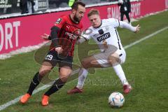 3.Liga - Saison 2022/2023 - SV 07 Elversberg - FC Ingolstadt 04 - David Kopacz (Nr.29 - FCI) - Foto: Meyer Jürgen