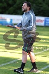 Totopokal- Saison 2023/2024 - SV Manching  - VFB Eichstätt - Dominic Rühl Trainer Eichstätt - Foto: Meyer Jürgen