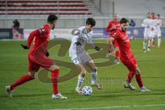 3. Liga - FSV Zwickau - FC Ingolstadt 04 - Merlin Röhl (34, FCI)