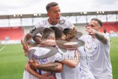 3. Liga; FC Ingolstadt 04 - SC Verl; Tor Jubel Treffer Tobias Bech (11, FCI) Marcel Costly (22, FCI) Patrick Schmidt (9, FCI) Felix Keidel (43, FCI) Tim Civeja (8, FCI) Justin Butler (31, FCI)