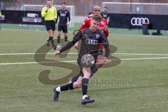 Bayernliga Süd - Saison 2021/2022 - FC Ingolstadt 04 II -  SpVgg Unterhaching - Gabriel Zirngast #10 FCI - Foto: Meyer Jürgen