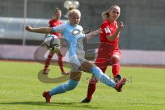 2. Frauen-Bundesliga - Saison 2021/2022 - FC Ingolstadt 04 - Bor. Bocholt - Mailbeck Alina (#8 FCI) - Ter Horst Jette blau Bocholt - Foto: Meyer Jürgen