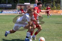 Kreisliga - Saison 2022/2023 - Türk.SV Ingolstadt - DJK Ingolstadt - Tom Staudenmeyer weiss DJK Ingolstadt - Eray Genc rot Türk.SV Ingolstadt - Foto: Meyer Jürgen