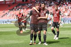 3. Liga; FC Ingolstadt 04 - VfB Lübeck; 4:1 Sebastian Grönning (11, FCI) Lukas Fröde (34, FCI) Julian Kügel (31, FCI) Tobias Schröck (21, FCI)