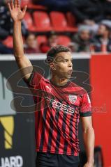 3. Liga; FC Ingolstadt 04 - Hallescher FC; Ecke Marcel Costly (22, FCI)