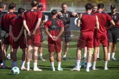 3. Liga - Saison 2026/27 - 1. Trainingseinheit mit Achim Beierlorzer - Cheftrainer Achim Beierlorzer (FCI) - Foto: Meyer Jürgen