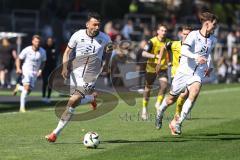 3. Liga; Borussia Dortmund II - FC Ingolstadt 04; Lukas Fröde (34, FCI) Elias Decker (3, FCI)