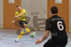 Lotto Bayern Hallencup - Lindenkreuzhalle Saison 2024/25 - FC Hitzhofen - DJK München - Nico Seitz gelb Hitzhofen - XXXXX - Foto: Meyer Jürgen