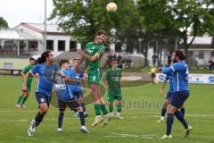 Bezirksliga - Saison 2022/2023 - SV Manching  - SVN München - Simon Berger (Nr.4 - SV Manching) - Foto: Meyer Jürgen