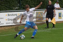 Testspiel - Bezirksliga - Saison 2025/26 - FC Gerolfing - SpVgg Joshofen Bergheim - Dominik Rehm weiss Joshofen Bergheim - XXXXX - Foto: Meyer Jürgen