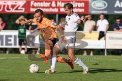 Toto-Pokal; SV Hutthurm - FC Ingolstadt 04; Zweikampf Kampf um den Ball David Kopacz (29, FCI)