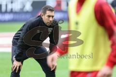 3. Liga; Alemannia Aachen - FC Ingolstadt 04; vor dem Spiel Co-Trainer Patrick Schönfeld (FCI)