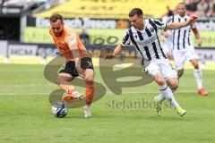 3. Liga; SV Sandhausen - FC Ingolstadt 04; David Kopacz (29, FCI) Weik Jonas (31 SVS)