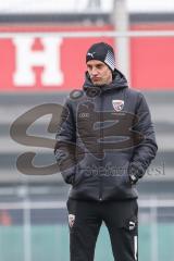 2.BL; FC Ingolstadt 04 - Training, neuer Cheftrainer Rüdiger Rehm, Pressekonferenz, Cheftrainer Rüdiger Rehm (FCI) leitet erstes Training