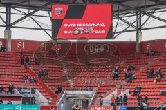 3. Liga; FC Ingolstadt 04 - SV Sandhausen; Gute Besserung Aktion Delani Display